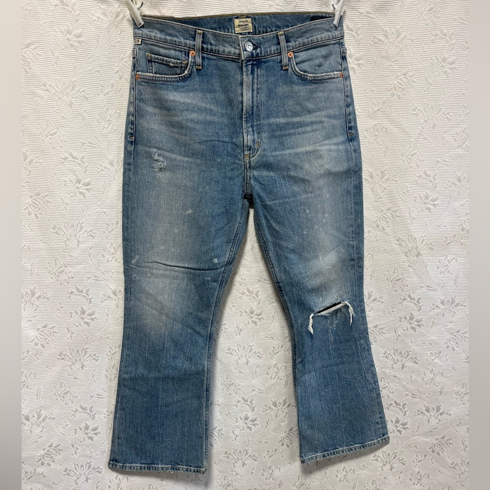 NWT Citizens of Humanity Cropped Flare Jeans 31